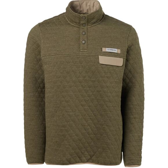 Magellan Outdoors Men's Campfire Flex Quilted Pullover Classic Fit Gorpcore M - Picture 1 of 5